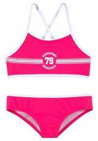 KangaROOS Bustier-Bikini Bikini Set Damen - pink