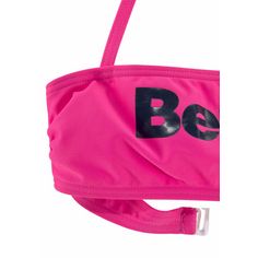 Rückansicht von Bench Bandeau-Bikini Bikini Set Damen pink-marine