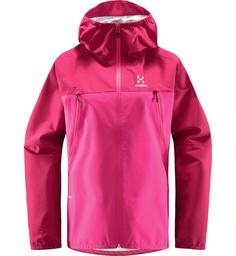 Haglöfs Spira Jacket Hardshelljacke Damen Deep Pink/Ultra Pink