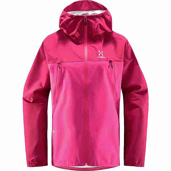 Haglöfs Spira Jacket Hardshelljacke Damen Deep Pink/Ultra Pink