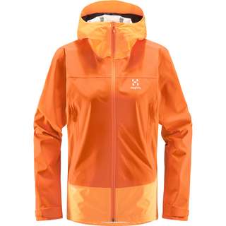 Haglöfs Spate Jacket Hardshelljacke Damen Soft Orange/Flame Orange