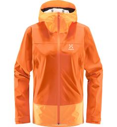 Haglöfs Spate Jacket Hardshelljacke Damen Soft Orange/Flame Orange