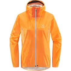 Haglöfs L.I.M PROOF Jacket Hardshelljacke Damen Soft Orange/Flame Orange