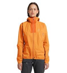 Rückansicht von Haglöfs GORE-TEX L.I.M GTX Jacket Hardshelljacke Damen Soft Orange/Flame Orange