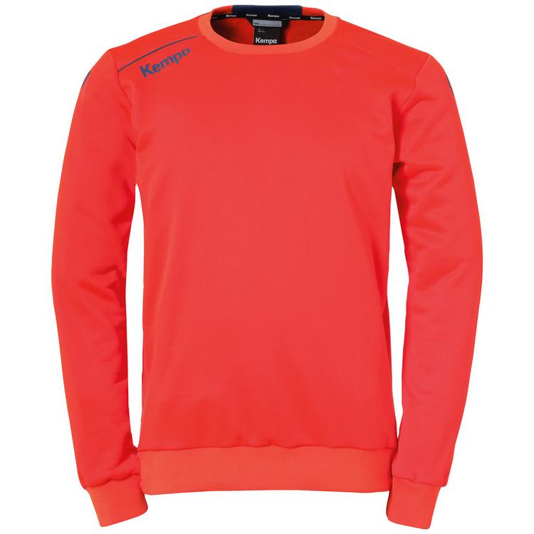 Kempa Kempa PLAYER TRAINING TOP Kids T-Shirt Kinder - fluo rot/ice grau - 0 | SportScheck