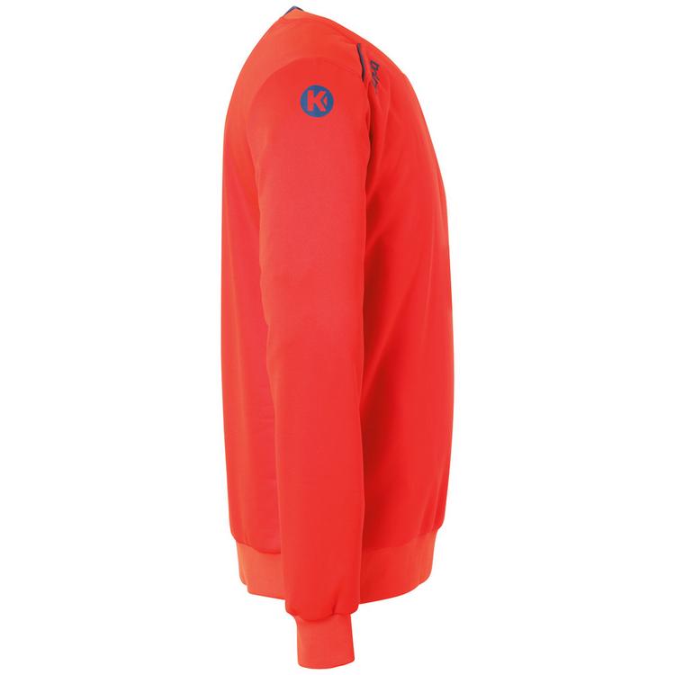 Kempa Kempa PLAYER TRAINING TOP Kids T-Shirt Kinder - fluo rot/ice grau - 5 | SportScheck