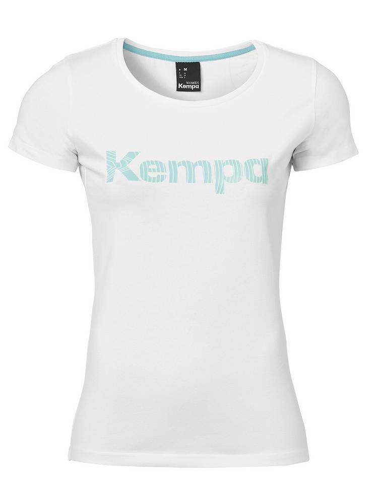 Kempa Kempa GRAPHIC T-SHIRT WOMEN T-Shirt Damen - wei&szlig; - 0 | SportScheck