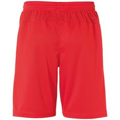 Rückansicht von Uhlsport PERFORMANCE SHORTS Fußballshorts Kinder rot