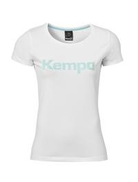 Kempa GRAPHIC T-SHIRT GIRLS T-Shirt M&auml;dchen - wei&szlig;