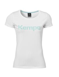 Kempa GRAPHIC T-SHIRT GIRLS T-Shirt Kinder weiß