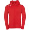 Kempa PLAYER HOOD JACKET Trainingsjacke Kinder - rot