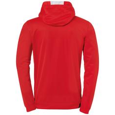 Rückansicht von Kempa PLAYER HOOD JACKET Trainingsjacke Kinder rot