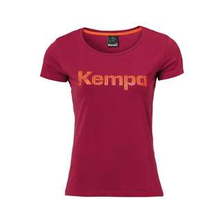 Kempa GRAPHIC T-SHIRT GIRLS T-Shirt Damen deep rot