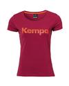 Kempa GRAPHIC T-SHIRT GIRLS T-Shirt M&auml;dchen - deep rot