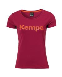Kempa GRAPHIC T-SHIRT GIRLS T-Shirt M&auml;dchen - deep rot