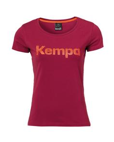 Kempa GRAPHIC T-SHIRT GIRLS T-Shirt Kinder deep rot