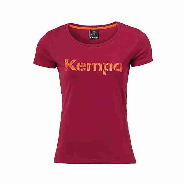 Kempa GRAPHIC T-SHIRT GIRLS T-Shirt Kinder deep rot