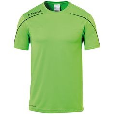 Uhlsport STREAM 22 T-Shirt Kinder fluo grün/schwarz
