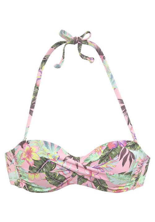 S.OLIVER B&uuml;gel-Bandeau-Bikini-Top Bikini Oberteil Damen