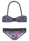 S.OLIVER Bandeau-Bikini Bikini Set Damen - bunt