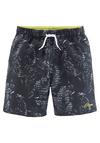 S.OLIVER Badeshorts Badehose Herren - schwarz