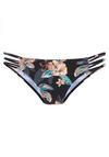 VENICE BEACH Bikini-Hose Bikini Hose Damen - schwarz-bedruckt