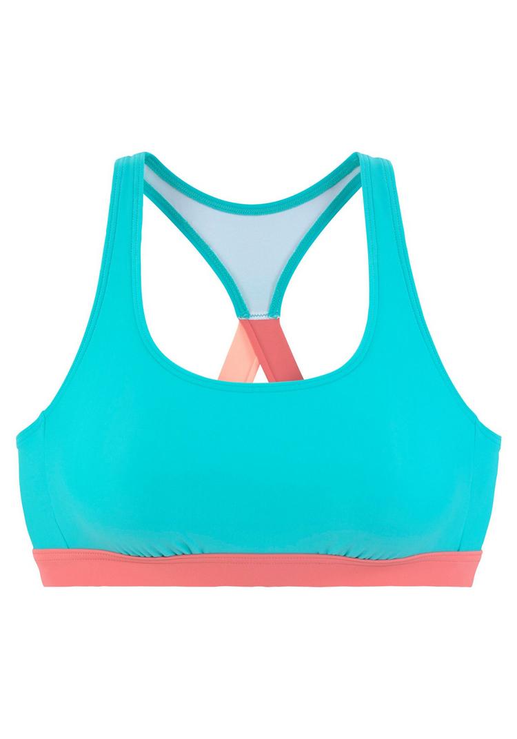 LASCANA Active LASCANA Active Bustier-Bikini-Top Bikini Oberteil Damen - t&uuml;rkis - 0 | SportScheck