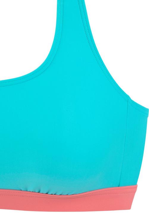 Rückansicht von LASCANA Active Bustier-Bikini-Top Bikini Oberteil Damen türkis