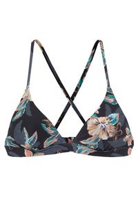 VENICE BEACH Triangel-Bikini-Top Bikini Oberteil Damen - schwarz-bedruckt