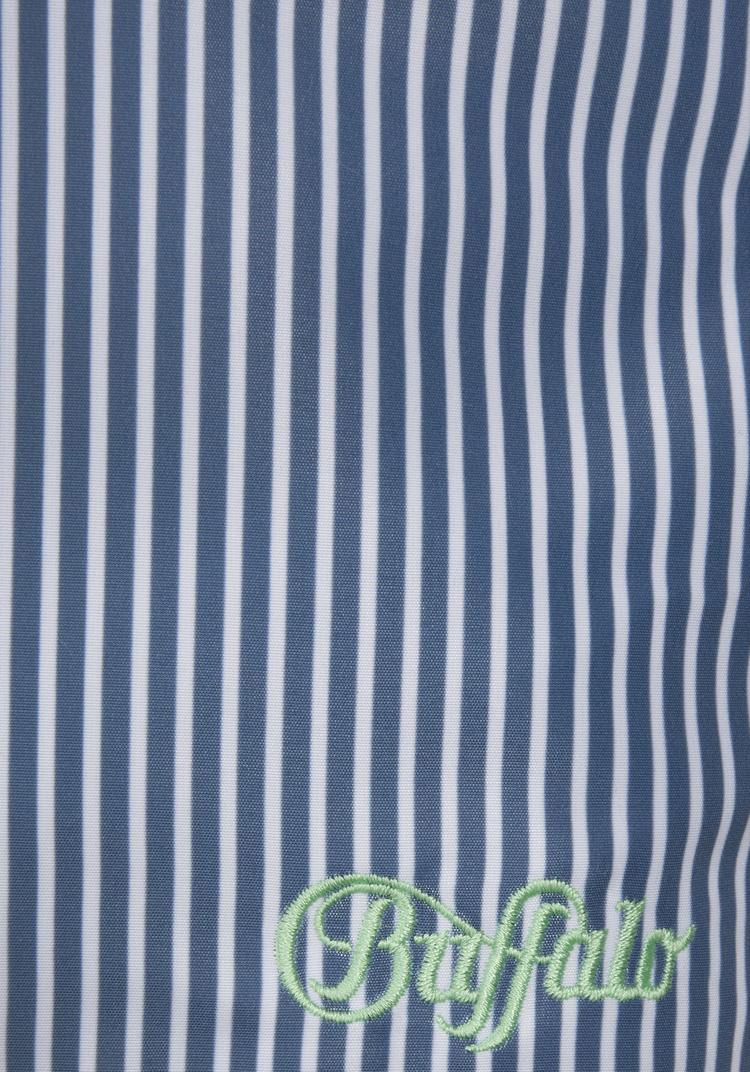 Buffalo Buffalo Badeshorts Badehose Herren - blau-wei&szlig; - 1 | SportScheck