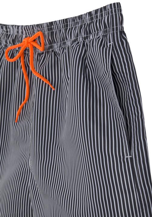 Rückansicht von Buffalo Badeshorts Badeshorts Herren schwarz-wei&szlig;