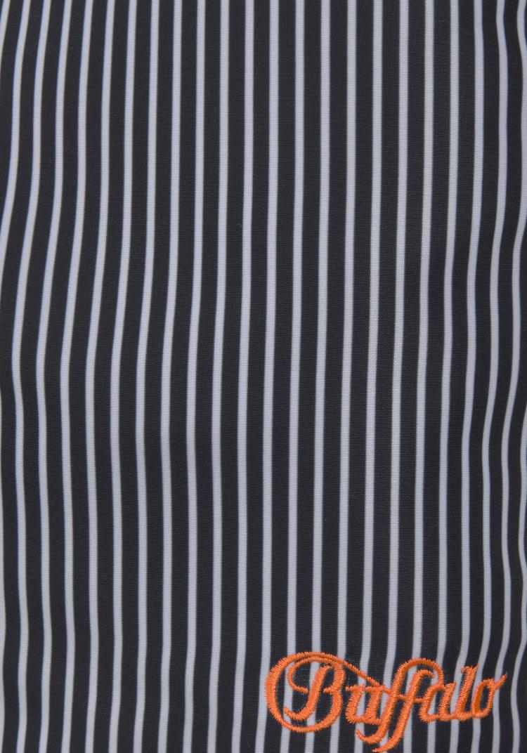 Buffalo Buffalo Badeshorts Badehose Herren - schwarz-wei&szlig; - 1 | SportScheck