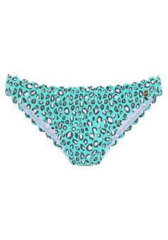 Lascana Bikini-Hose Bikini Hose Damen mint-bedruckt