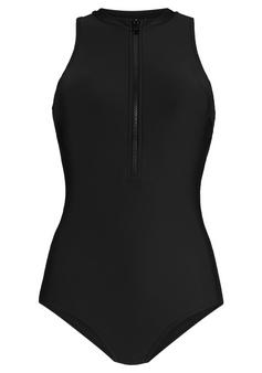 LASCANA Active Badeanzug Badeanzug Damen schwarz