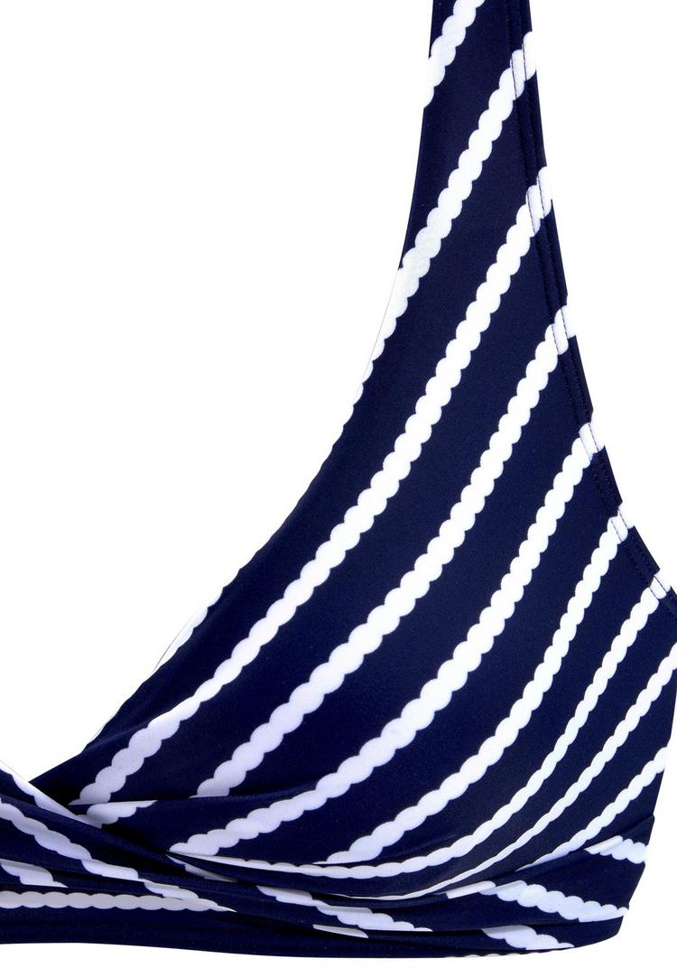 Lascana Lascana Triangel-Bikini Bikini Set Damen - marine-wei&szlig; - 0 | SportScheck
