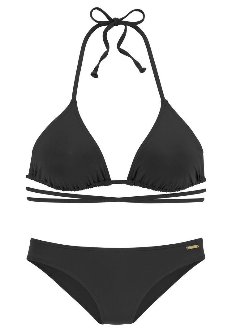 BRUNO BANANI BRUNO BANANI Triangel-Bikini Bikini Set Damen - schwarz - 0 | SportScheck