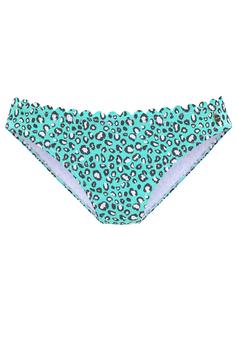 Lascana Bikini-Hose Bikini Hose Damen mint-bedruckt