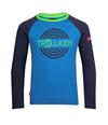 Trollkids Preikestolen Longshirt Kinder - Mittelblau/Marineblau