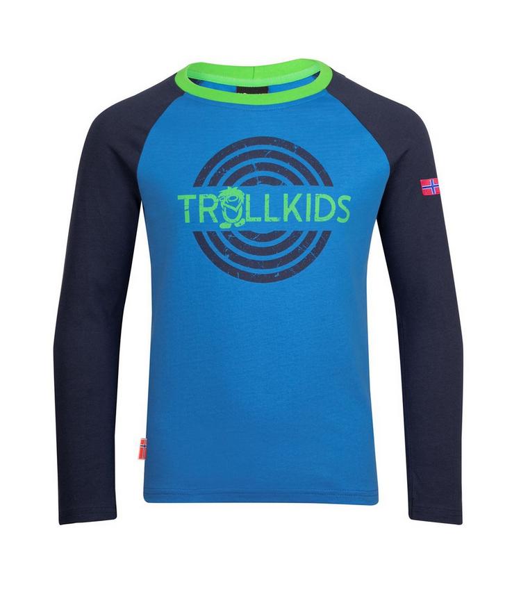 Trollkids Trollkids Preikestolen Longshirt Kinder - Mittelblau/Marineblau - 0 | SportScheck