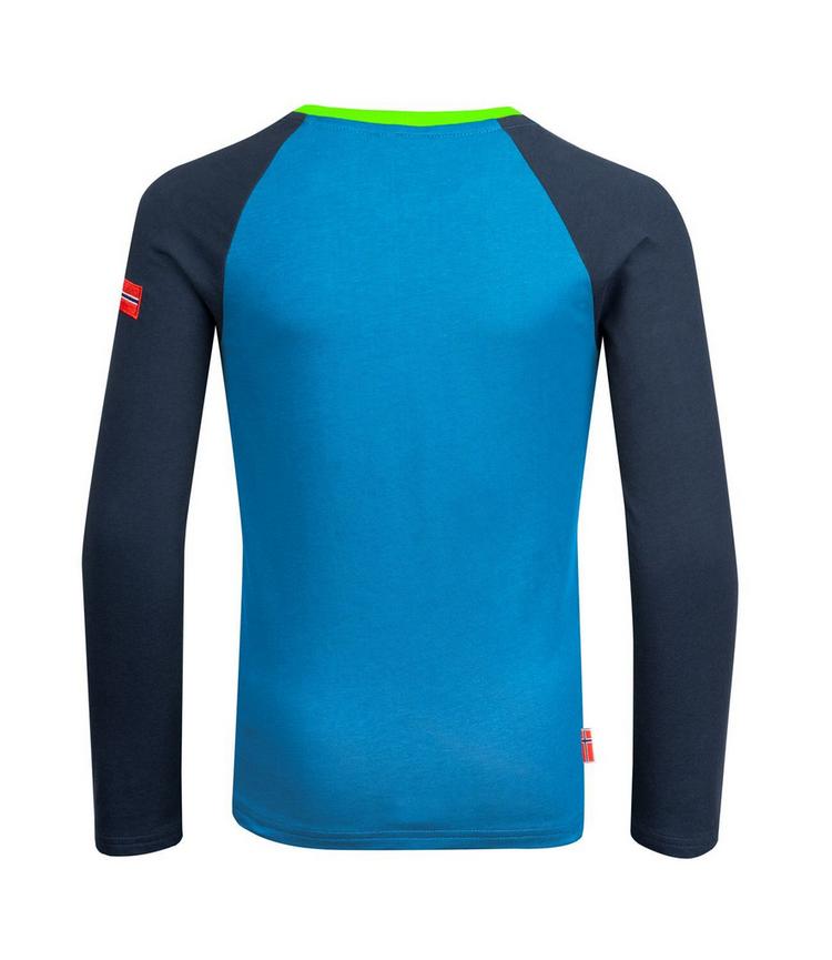 Trollkids Trollkids Preikestolen Longshirt Kinder - Mittelblau/Marineblau - 0 | SportScheck