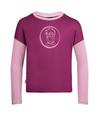 Trollkids Preikestolen Longshirt M&auml;dchen - Pflaume/Mauve