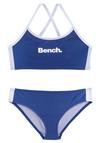 Bench Bustier-Bikini Bikini Set Damen - blau-wei&szlig;