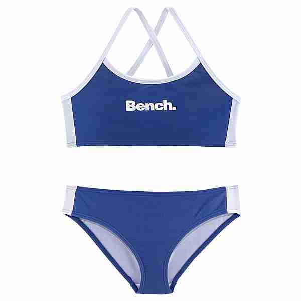 Bench Bikini Set Damen blau-weiß