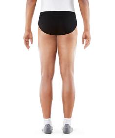 Rückansicht von Falke Briefs Thermounterhose Herren schwarz