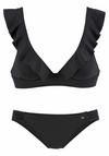 JETTE Triangel-Bikini Bikini Set Damen - schwarz