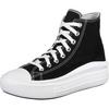 CONVERSE Chuck Taylor All Star Move Platform Sneaker Damen - black-natural ivory-white