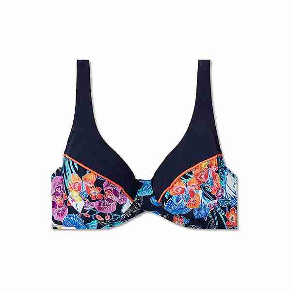 SCHIESSER Bügel-Bikini-Top Aqua Mix & Match Bikini Oberteil Damen multicolor 1