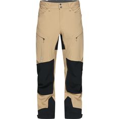 Haglöfs Rugged Standard Pant Trekkinghose Herren Sand/True Black