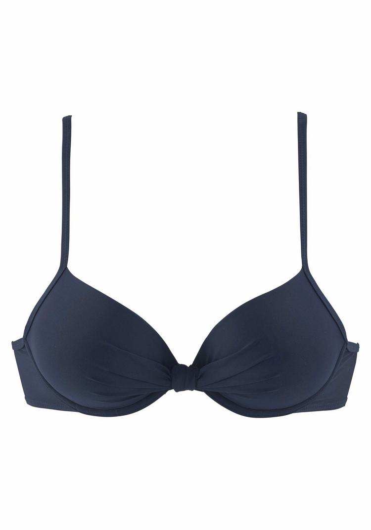 S.OLIVER S.OLIVER B&uuml;gel-Bikini-Top Bikini Oberteil Damen - marine - 0 | SportScheck