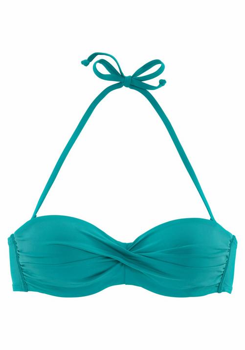 S.OLIVER Bandeau-Bikini-Top Bikini Oberteil Damen